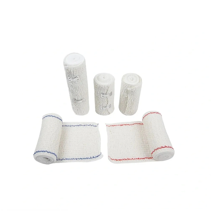 High Quality Crepe Bandage Factory Supply Medical Cotton Elastic Spandex Bandage 4&quot; * 4.5m