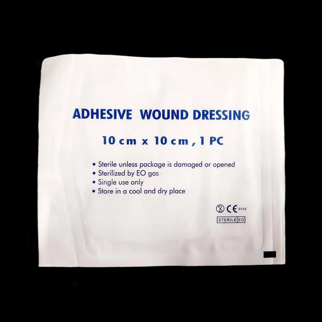 Non-Woven Wound Dressing/Medical Waterproof Transparent Dressing Sterile PU Wound Dressing