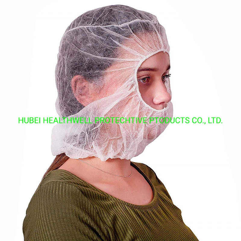 Disposable Hood Cover Disposable Face Hood Nonwoven Astronaut Caps Space Cap