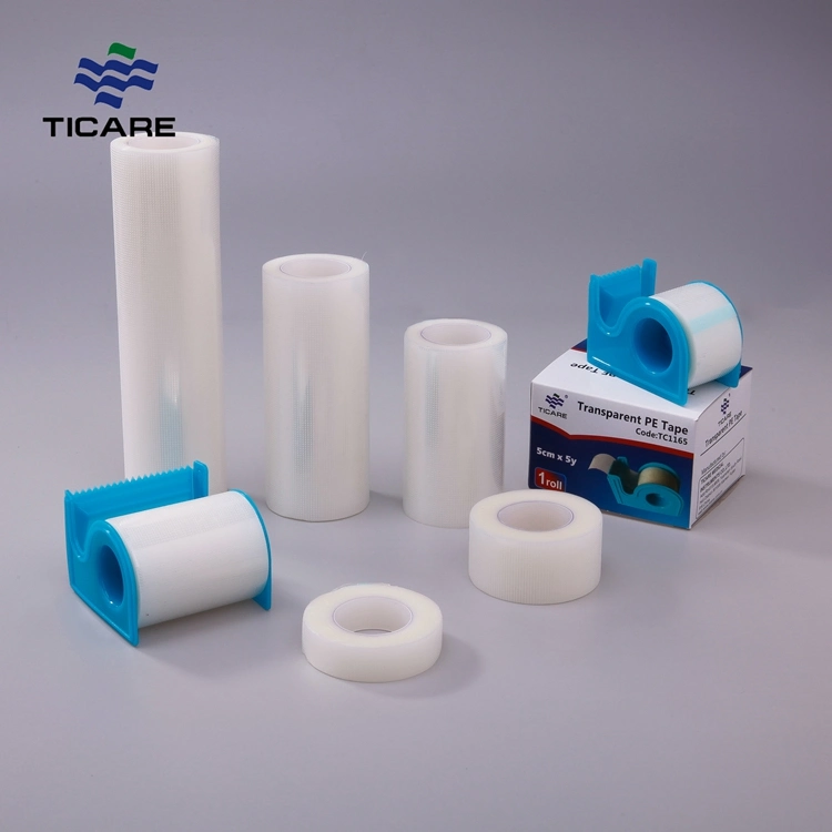 Waterproof Surgical Medical Disposable Transparent PE Tape
