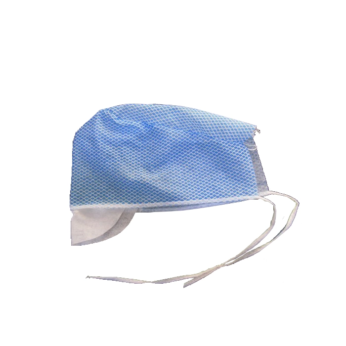 Factory Price Non Woven Fluffy Elastic Cap for Doctors