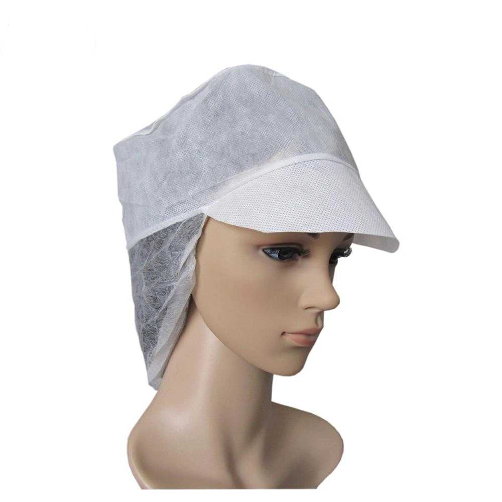 Disposable Nonwoven PP Worker Snood Cap (LY-PWC-001)