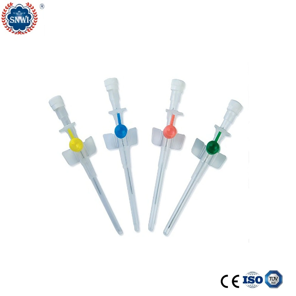 Disposable Multi-Color Plastic Stainless Steel Twist Top Type Finger Blood Lancet