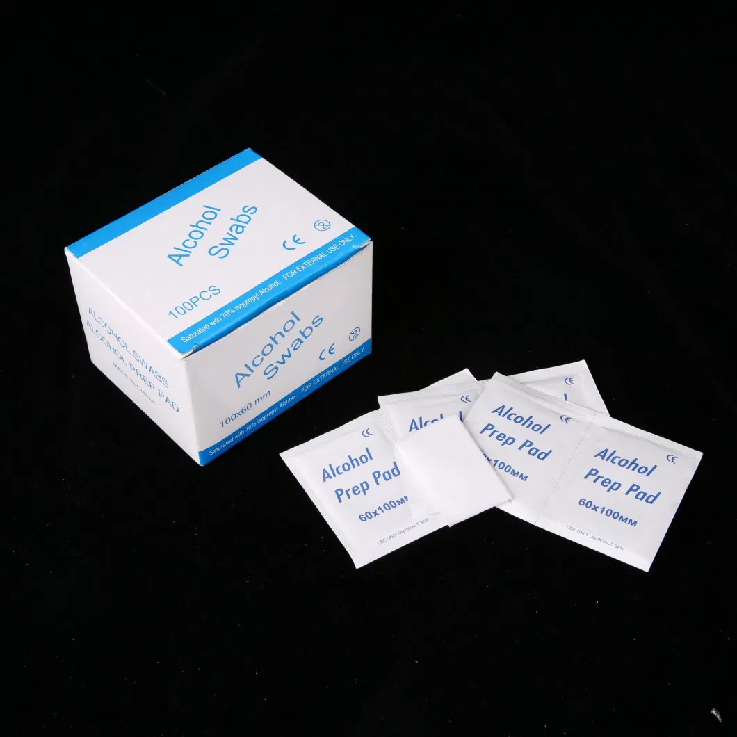 Medical Disposable Supply Cheapest Price Alcohol Prep Pad 70% Isopropyl Alcohol with Certificate