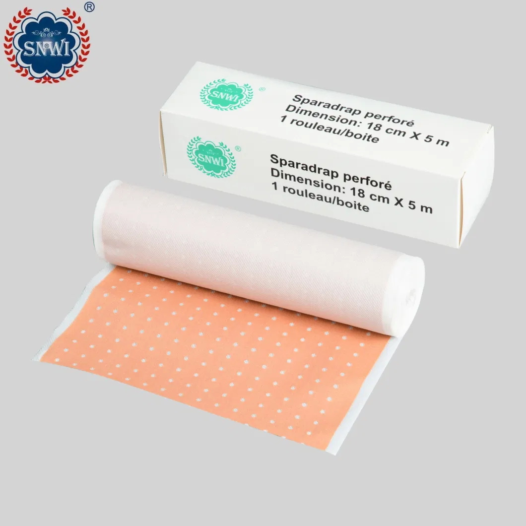 Medical Natural Glue Hospital Surgical Zinc Oxide Adhesive Plaster (Tape) with Steel Cover