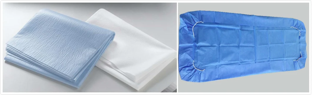 Cheapest Price Disposable Massage Table Waterproof Bed Cover Non Woven Fabric Fitted Bed Sheets for Beauty Salon