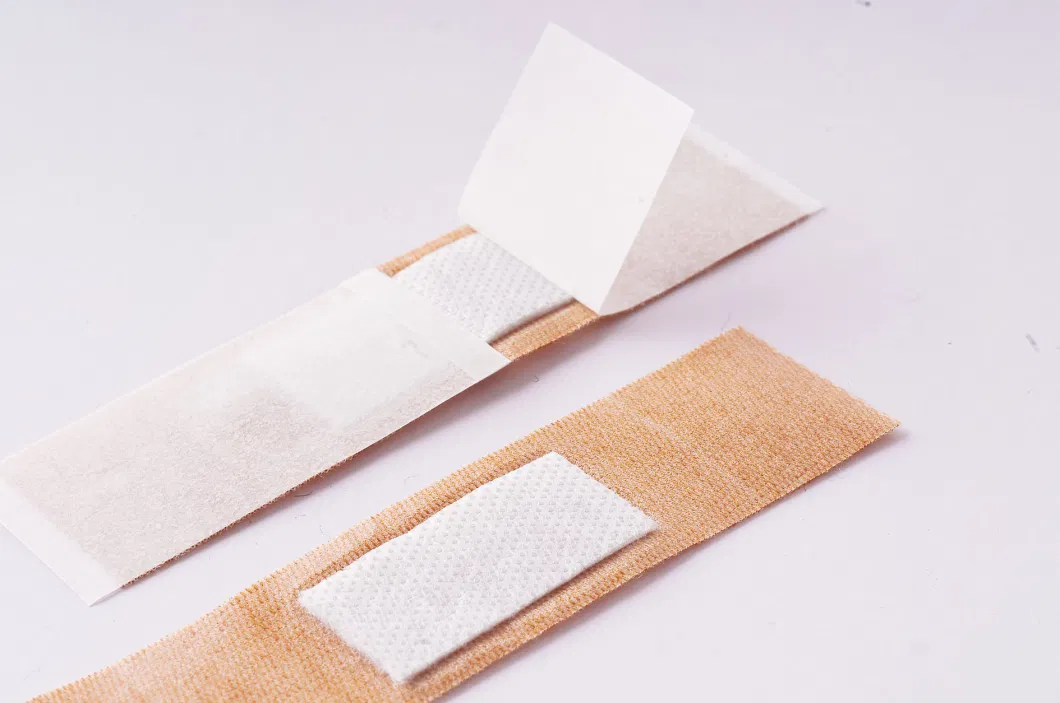 Various Colors and Sizes Waterproof PE Wound Plaster Wound Care Band-Aid Adhesive Bandage