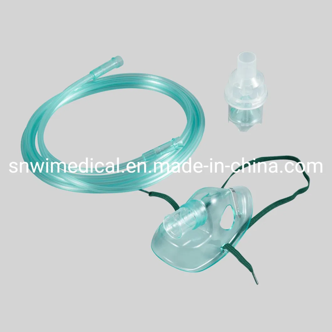 Adult/Pediatric Medical Products MID Spacer Aerosol Asthma Inhaler Chamber (Aerochamber) with PVC or Silicone Mask