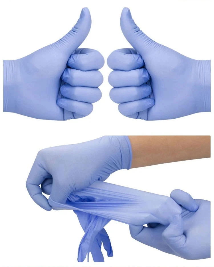 Disposable Medical Surgical Nitrile Sterile Gloves PVC Latex Examination Vinyl Power Free Exam Gloves Guantes De Latex En 14683 En 455 Non Medical