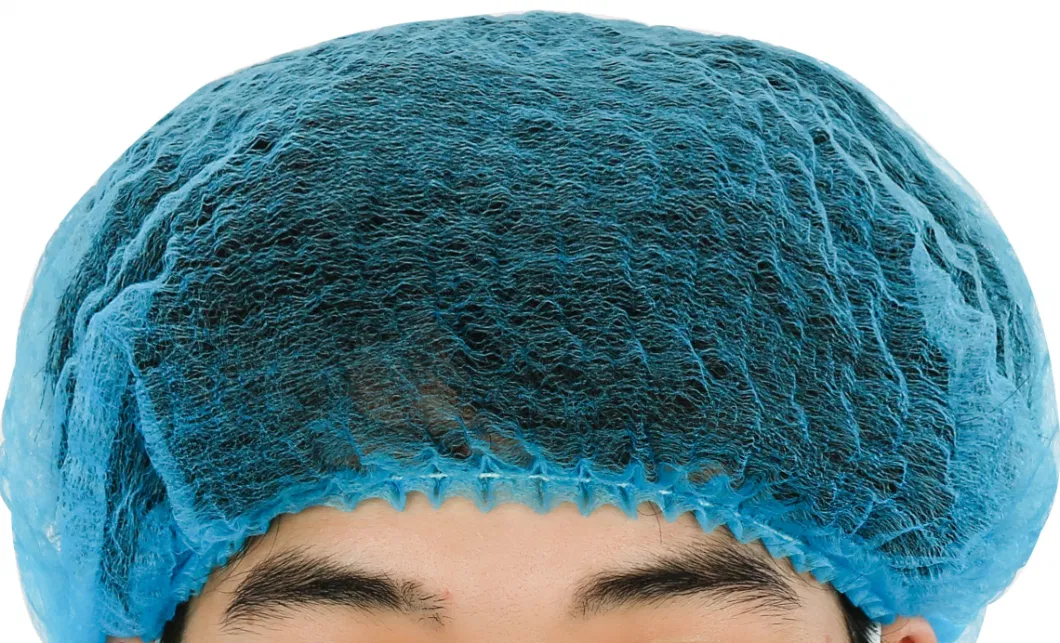 Factory Directly Disposable Non-Woven Surgical/Medical/Dental/Nursing Mob Cap Hair Clip Net