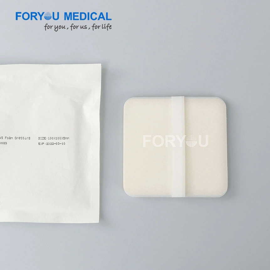 for Ulcer Pressure &amp; Diabetic Wound Care Silver Foam Dressing (non adhesive &amp; adhesive)
