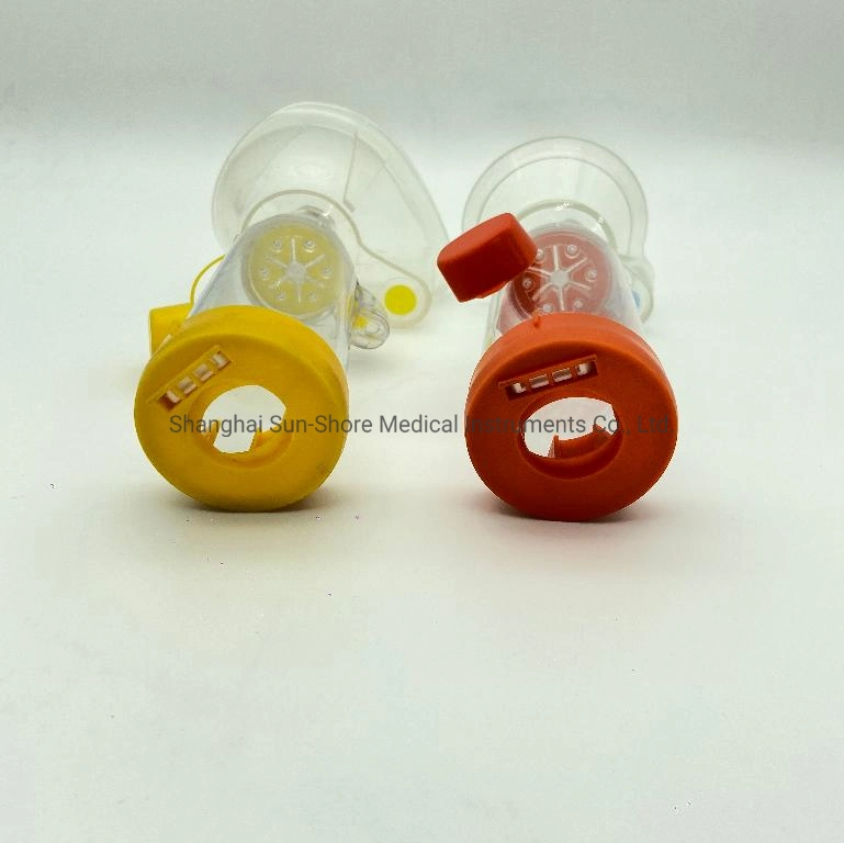 Adult Child Infant Silicone Mask Asthma Aerosol Spacer Chamber