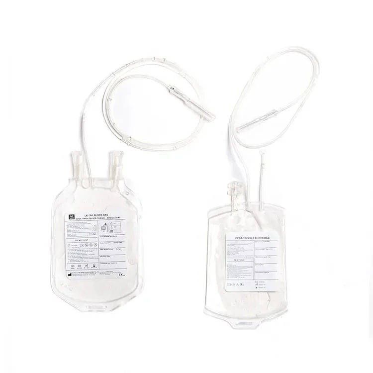 High Quality Hospital Supply Single Double Triple Blood Collection Bag
