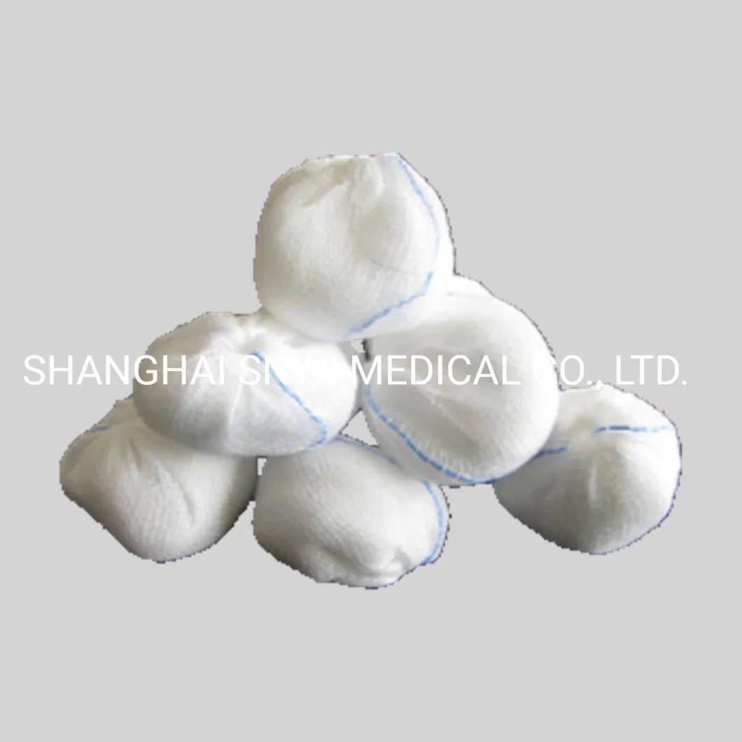 Disposable Medical Supply 100% Cotton Surgical Dressing Colorful Absorbent Cotton Ball