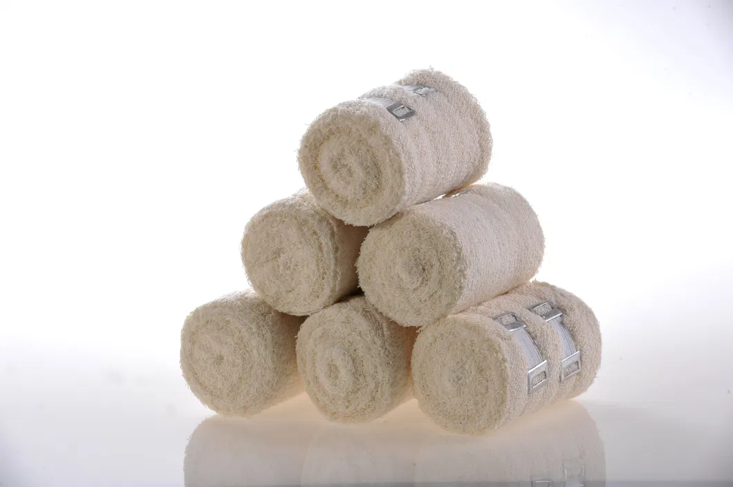 Medical Cotton/PBT/Spandex Crepe Elastic Bandage