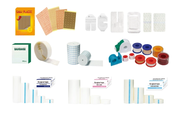 Direct Manufacture Medical Adhesive Tape/ Surgical Transparent Tape Roll/PE Tape Roll 1&quot;/2&quot;/3&quot;/1.25cmx/2.5cm/5cm/10cm