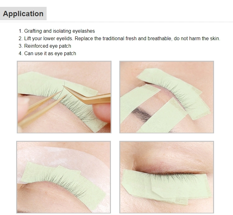 Wholesale Medical Eyelash Extension Under Patch PE Non-Woven Eyelash Tape