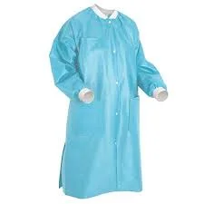 Disposable Hygiene Gown PP SMS Non Woven Lab Coat