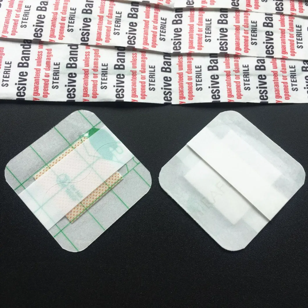 Transparent PU Band Aid Square Shaped Waterproof Medical Strips Wound Dressing Plaster Bandages 38*38mm Skin