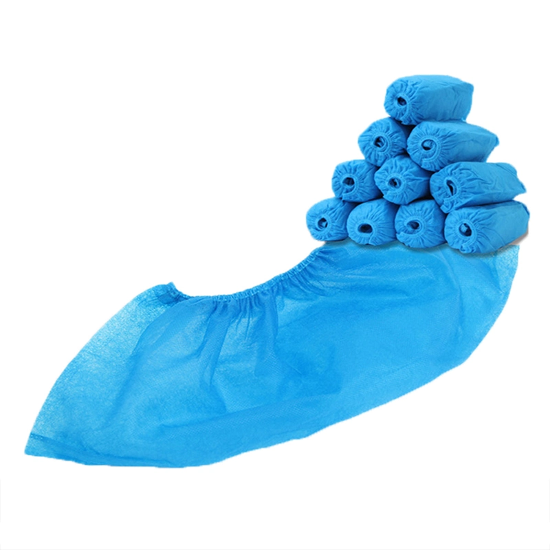 Disposable Medical Non Woven Surgical Shoe Cover Anti Slip Polypropylene Boot Covers