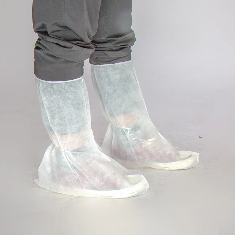 Factory Wholesale Boot Covers High Quality PP Non Woven White Disposable Shoe Covers