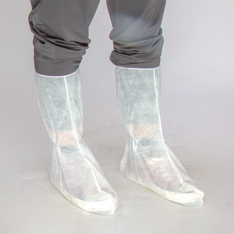 Factory Wholesale Boot Covers High Quality PP Non Woven White Disposable Shoe Covers