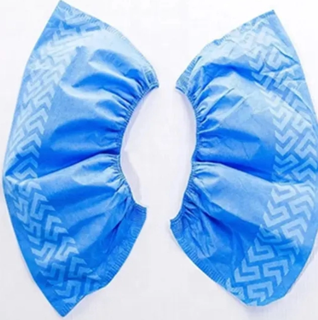 Disposable Boot Shoe Covers Disposable PP Non Woven Anti-Skid Shoe Cover Anti Slip Boot Covers