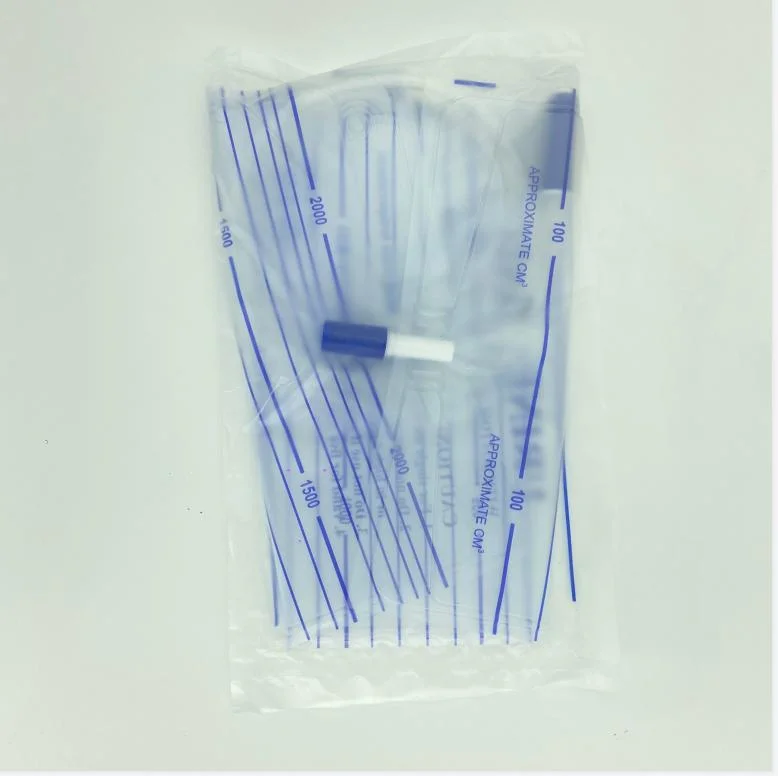 Medical Urine Bag with Push Pull/T-Tap/ Valve or Hook for Single Use