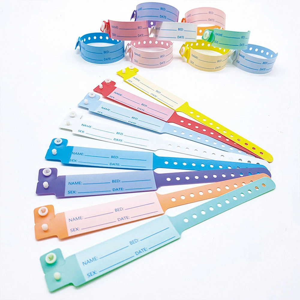 Medical Disposable PVC Identification Bracelets