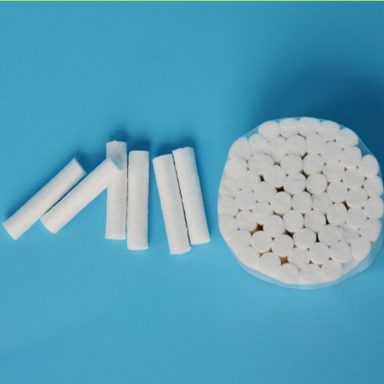 Different Size for Cleaning Oral Wound Surgical Dental Cotton Rolls