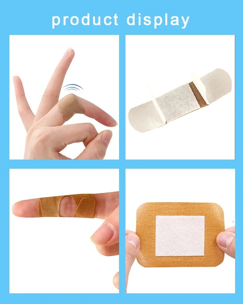 Breathable First Aid Bandage Customized Aid Adhesive Wound Dressings Paste Medical Elastic Cloth Plaster