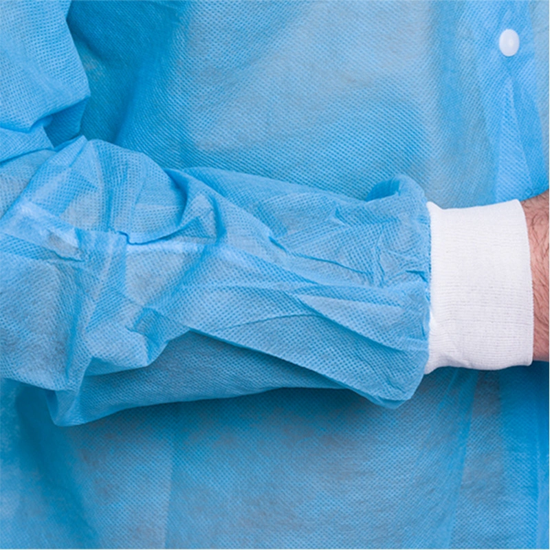 Disposable PP Non Woven Hospital Visitor Coat