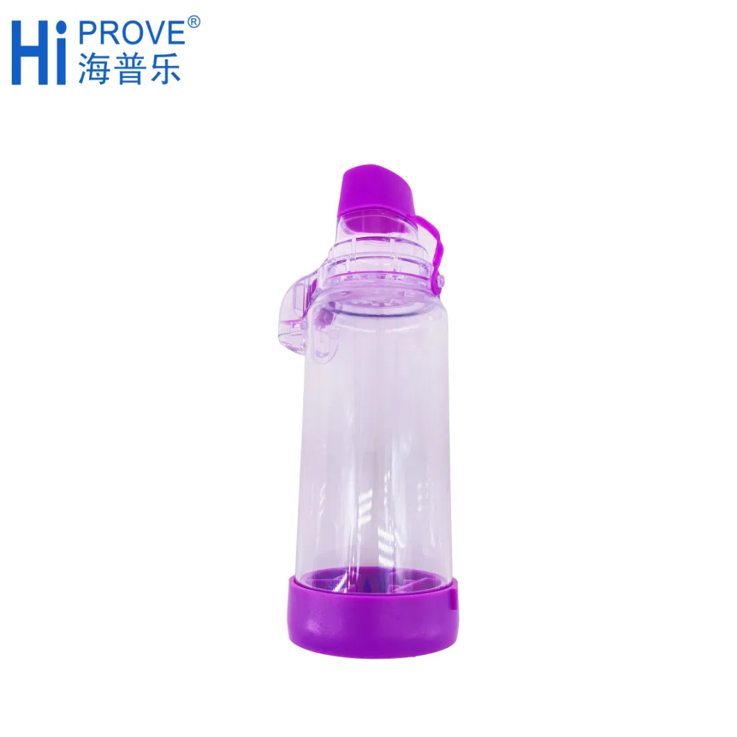 Aerosol Spacer Antistatic Respiratory Treatment Device Medical Child Adult Asthma Inhaler Spacer Device Inhalation Chamber