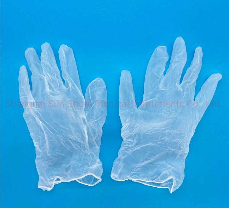 Disposable PVC Vinyl Gloves Examination Gloves China