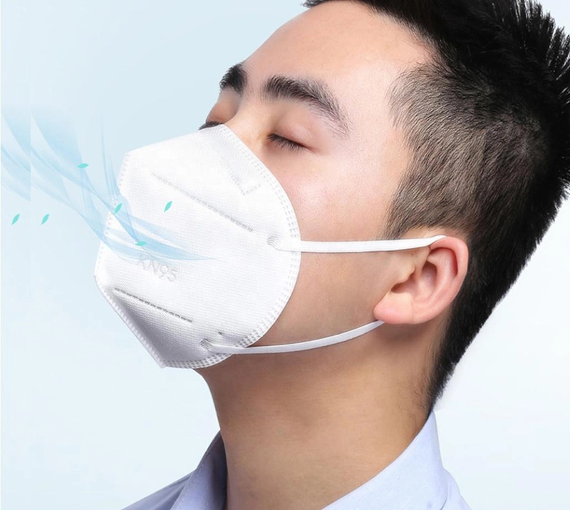 Disposable 5-Ply 95%-99% High Filtration Earloop/Headloop Nonwoven FFP2 KN95 N95 Medical Surgical Protective Face/Facial Mask