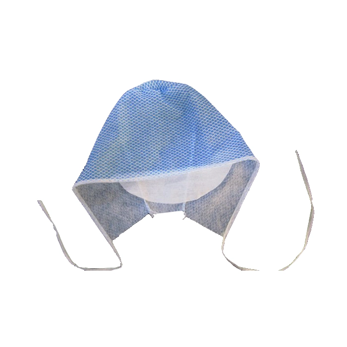 Factory Price Non Woven Fluffy Elastic Cap for Doctors