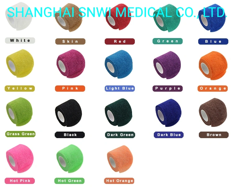 72*19mm Skin Color Breathable Waterproof Nonwoven (PE, Plastic) Wound Dressing First Aid Plaster