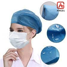 Hot Sale Non Woven Fabric Disposable Nurse Cap Medical Cap