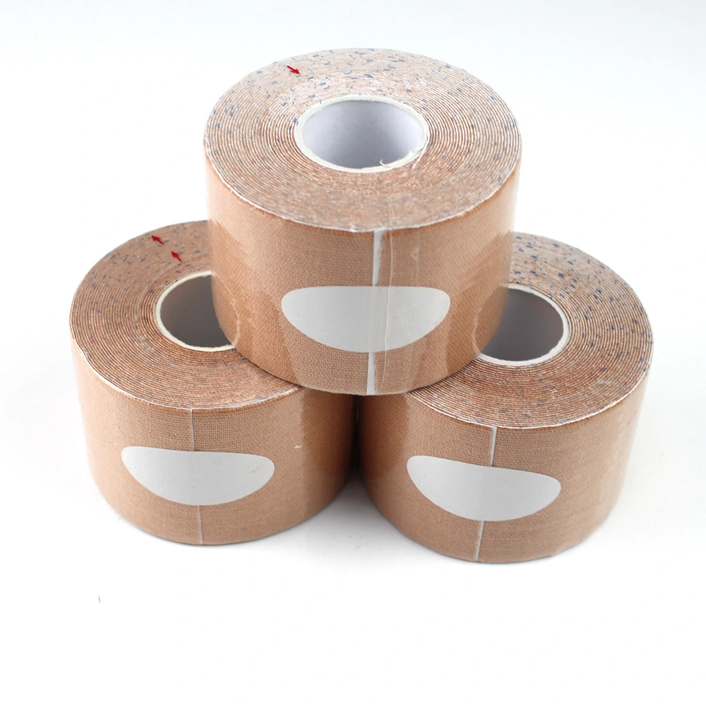 Brown Color Cotton Elastic Kinesiology Therapy Kinesio Tape (K-1)