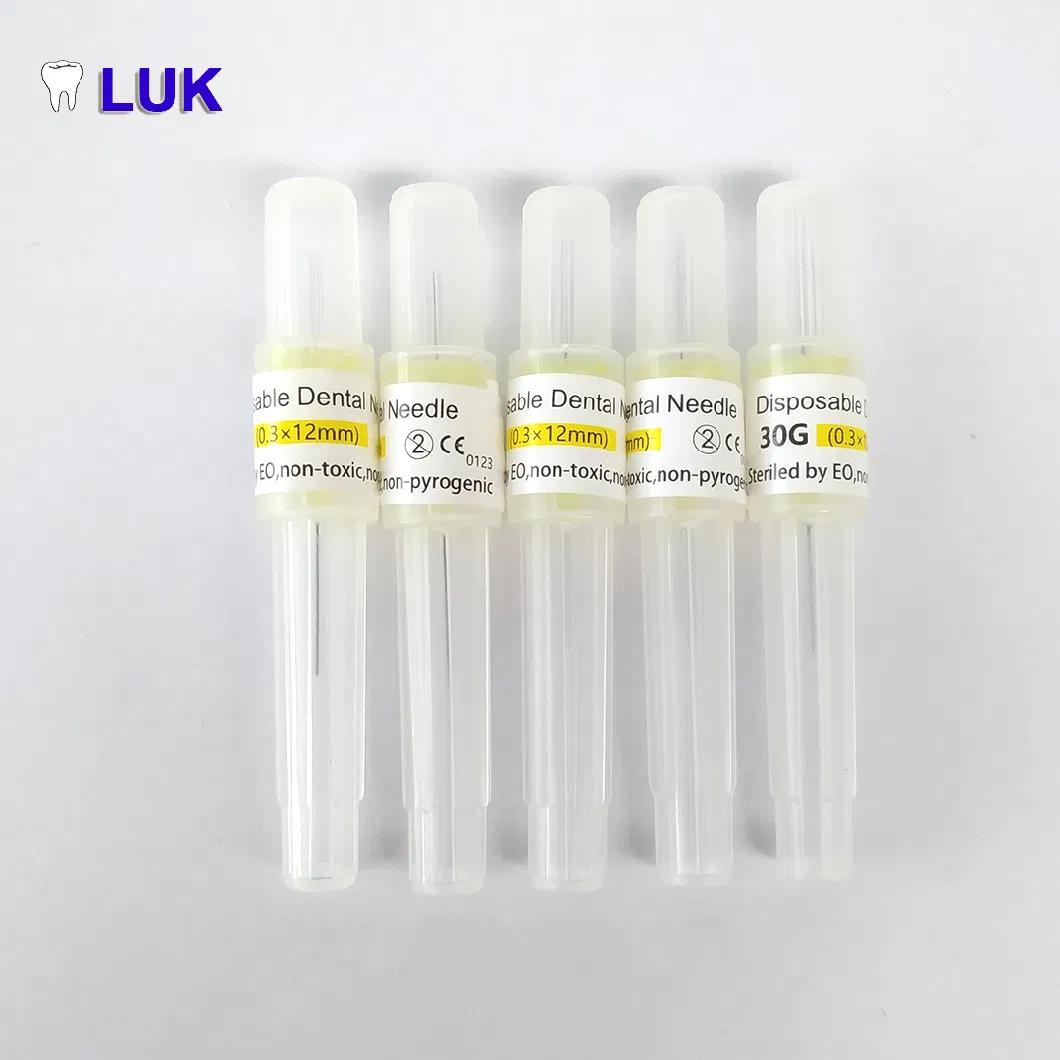 Factory Supply 27g 30g Medical Disposable Anaesthesia Dental Needles