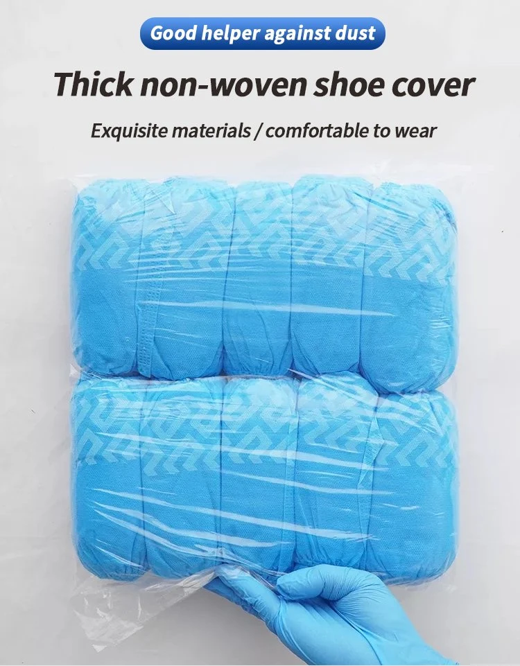 PP Non Woven Disposable Fabric Boot Cover Disposable Hand Made Shoe Cover