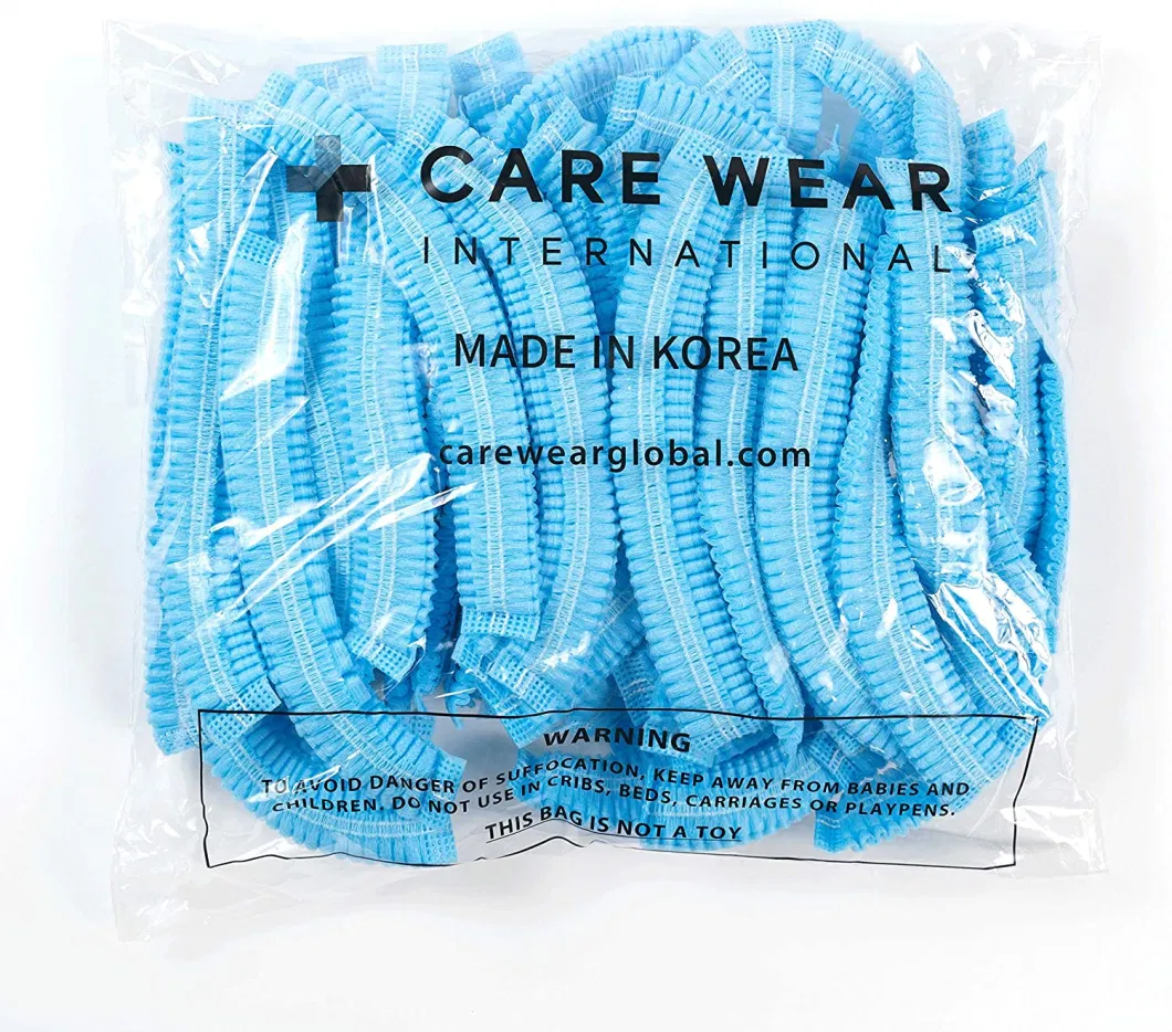 Wholesale High Strength Non-Woven Fabric Hygiene Cap PP Nonwoven Cap