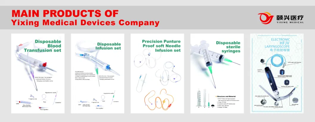 ISO/CE Medical Disposable 20drops/Ml Infusion Set with Needle with PP Luerslip