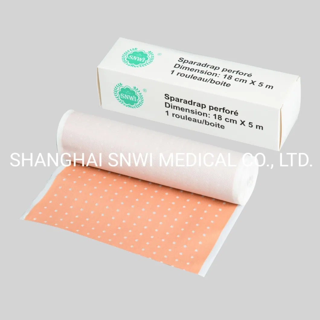 Disposable Medical Surgical Drilled Plaster or Perforated Zinc Oxide Plaster for Single Use