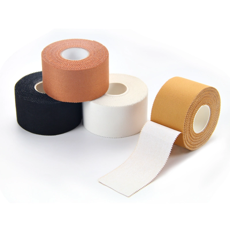 Wholesale Cotton Rayon Zinc Oxide Bandage Rigid Strapping Pet Wrap Athletic Sports Tape