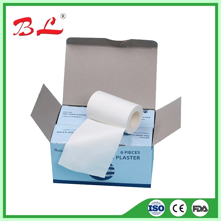 Zinc Oxide Plaster Perforated Medical Adhesive Plaster 10cm*5m