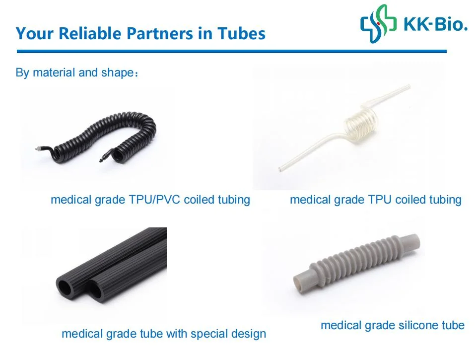 Medical Equipment ID Od Size Color Can Be Customized Medical TPU Monitor Tubing