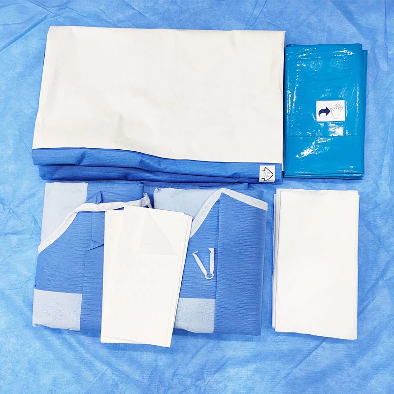 Factory Professional Manufacturing Surgical C-Section Pack Kit C-Section Pack