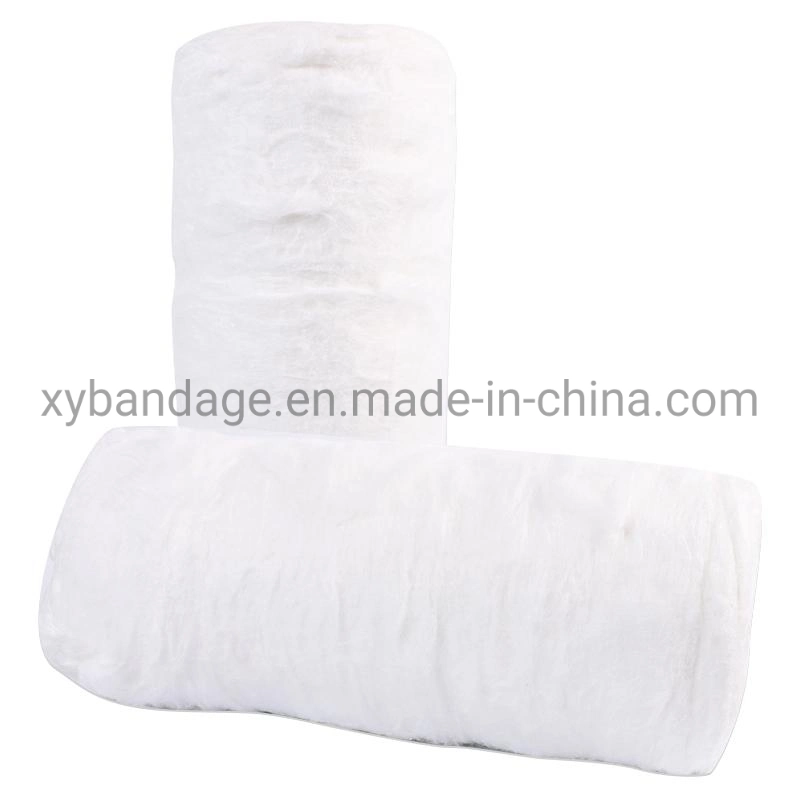 Factory 100% High Absorbent Cutting Disposable Warping Jumbo Rollling Cotton Roll for Adult