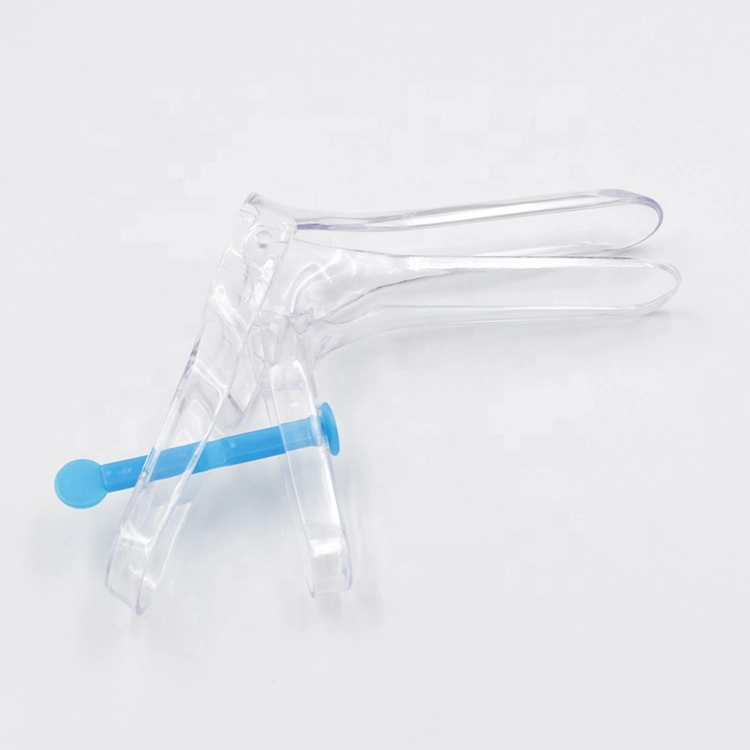 Plastic Disposable PS Sterile American Vaginal Speculum with Side Screw